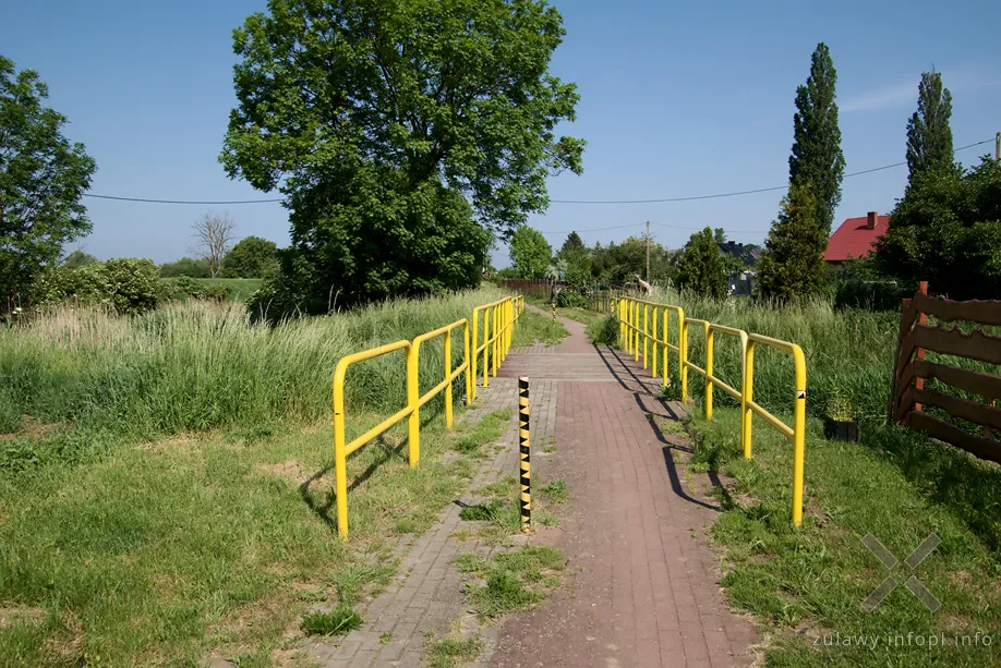 Mostek na linii wąskotorowej