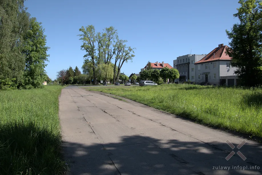 Miejsce stacji wąskotorowej w Nowym Stawie