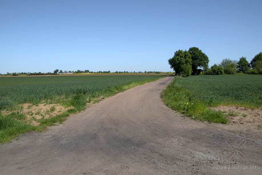 Koniec toru bocznicowego do Lasek Gdańskich (ładownia)