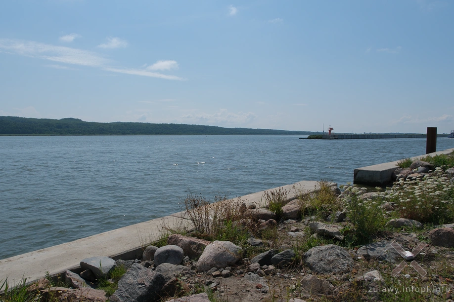 Ujście rzeki Elbląg do Zatoki Elbląskiej Ujście rzeki Elbląg do Zatoki Elbląskiej